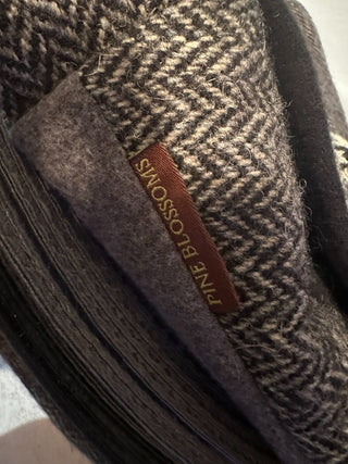 Pine Blossom Felted Wool Handbag MTS|109636