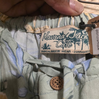Havana Jack's Cafe | Green Tropical Shorts (XL)