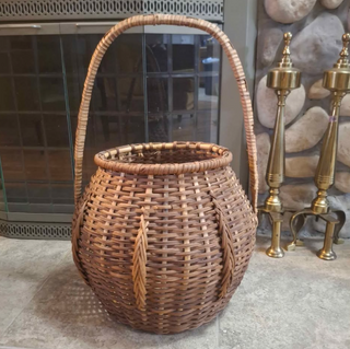 Large Handled Woven Basket MTS *