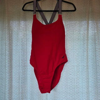 SALE - Nautica | Red Crossback Swimsuit - 1 piece (L)