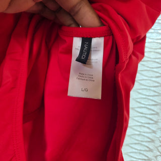 SALE - Nautica | Red Crossback Swimsuit - 1 piece (L)