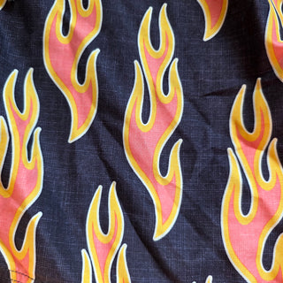SALE - No Boundaries | Fire Flames Swim Trunks (M)