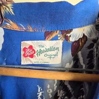 Men's - Hilo Hattie | Blue Tropical Palms (2XL)