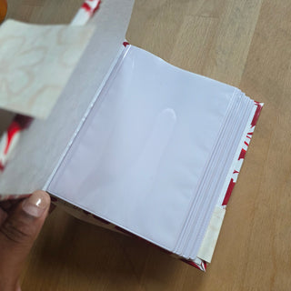Hawaiian Native Papers - 4x6 Red Photo Album