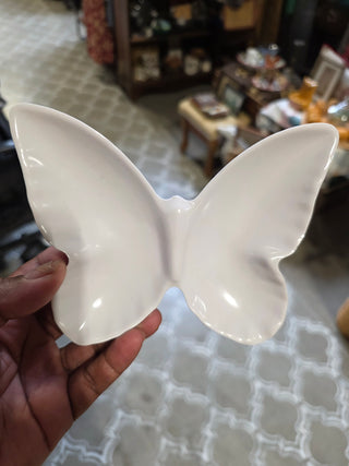 Trader Vic - White Butterfly Tray/Dish