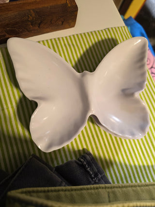 Trader Vic - White Butterfly Tray/Dish