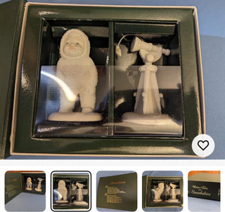 Snowbabies "I see you " Baby and telescope set #62 VV MTS|95102