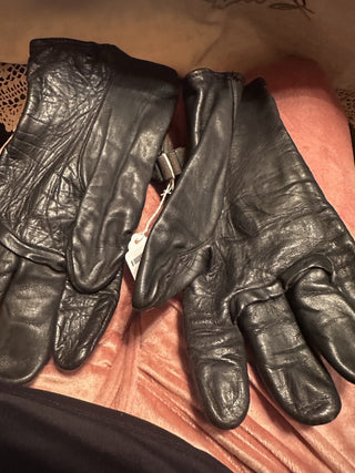 Leather Glove Vintage Black (Man) #47 VV MTS|127418