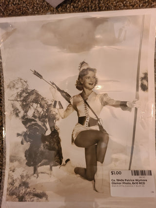 Ca 1940s Patrice Wymore Glamor Photo, 8x10 RCD|82784