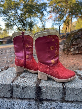 Disney Jessie Cowgirl Boots for Kids Size 7/8
