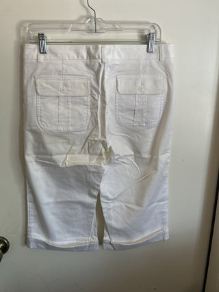12F Like an Angel Y2K White Capris Size 9/10 MTS|65103