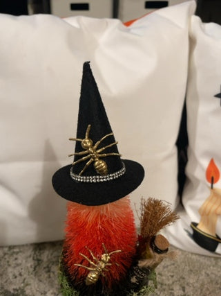 Witch Bottle Brush Tree Halloween Décor