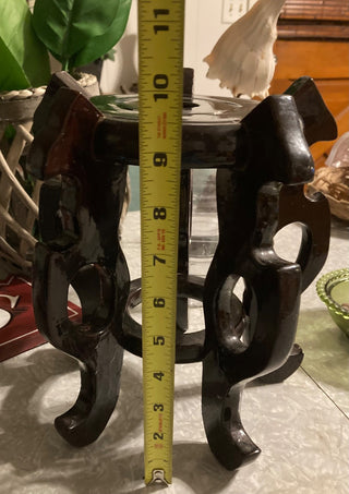 Black Enamel Asian Riser/Stand RSV|78912