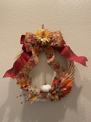 Gorgeous handcrafted Fall wreath RCD