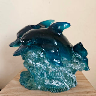 SALE - Retro Dolphin - Toothbrush Holder