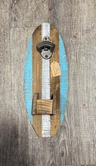 Rustic Surfboard Bottle Opener RSV|97659