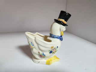 Vtg Occupied Japan Duck Planter - Single RSV|64576
