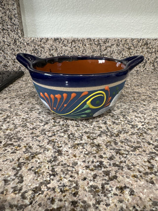 AJ - Mexican Talavera Painted Handled Bowl MTS|78028