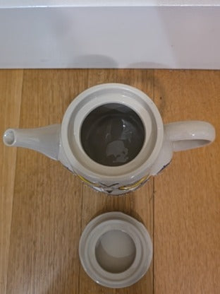 RF Royal Hand Painted Owl Teapot
