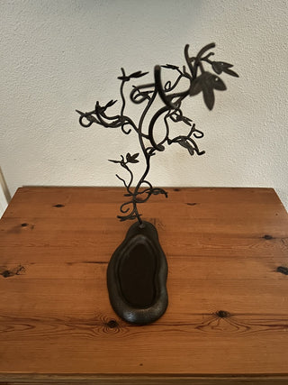 Bronze Metal Jewelry Tree,  MTS|88530