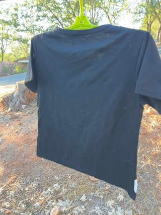 JP black CAT t-shirt size Small