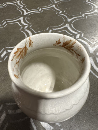 AJ - Small Vase with Brown Floral Design MTS|120366