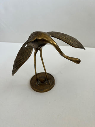 Vintage brass crane RSV|86783