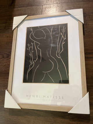 Henri Matisse "Pasiphae & Olive Tree" Framed Artwork RCD