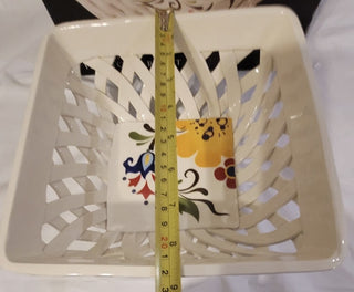 VIDA Ceramic Bread Basket-RSV