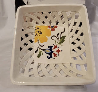 VIDA Ceramic Bread Basket-RSV