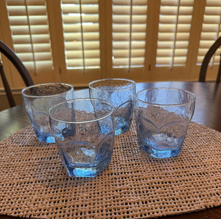 Vintage Libbey Blue 10 oz Set of 4 RSV|103556