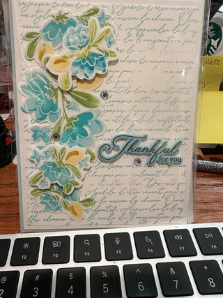 Greeting Card - "Thankful for You" GF236 RCD