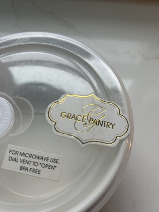 New GRACE Pantry Porcelain Strawberry Small Bowl & Lid-RSV