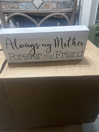 always my mother forever, my friend rsv