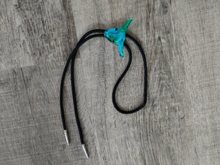 80's Abstract Bull Bolo|60948