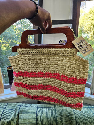 Vtg Crochet Purse MTS|115468
