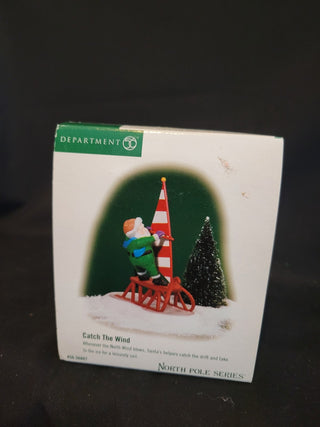Dept 56, Catch the Wind, North Pole Series NIB RCD|129049