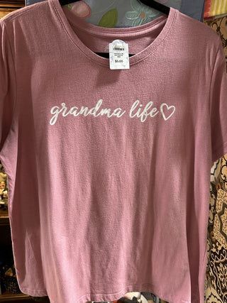 Grandma Life shirt  Size  XL  #SM  RCD|82757