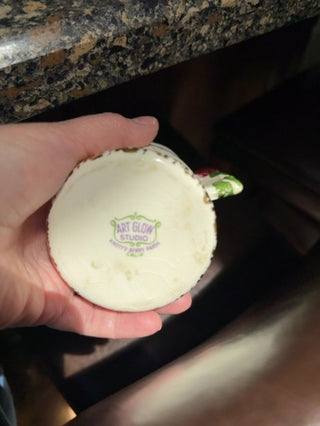 Vtg Knott's Berry Farm Creamer & Sugar Ceramic Set