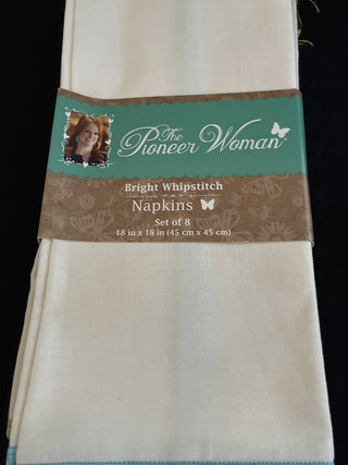 Pioneer woman napkins set of 8 - 18”x 18”  RCD