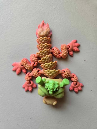 Flexi Baby Dragon (Color: Pink, Orange, Yellow, Green)|65465
