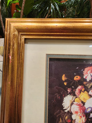 Framed Art Flowers & Fruit by Roesen|72220