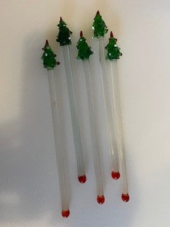 #2157 Xmas Tree Stir Sticks 5-set  RSV|91874