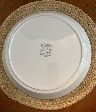 MIKASA MID CENTURY MODERN DUPLEX 12" ROUND PLATTER BEN SEIBEL EXCELLENT CONDITION JAPAN (KJS) RCD|63425