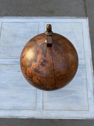 12F Vintage Style Wooden 17” Globe MTS|73331