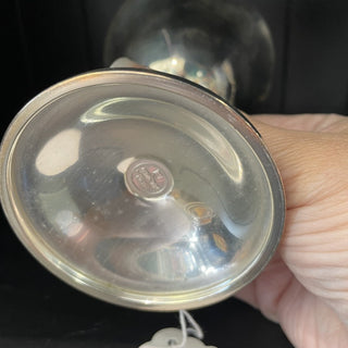 Spanish Silver Plate Wine Goblet RSV