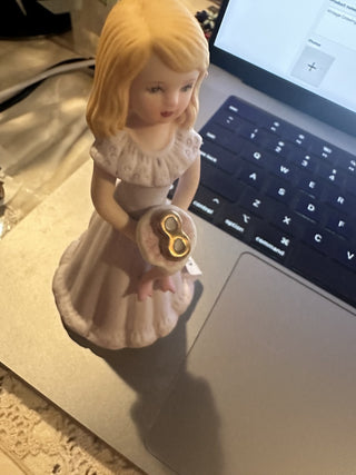 Vintage Growing Up 8 Birthday Girl #62 VV MTS|85240