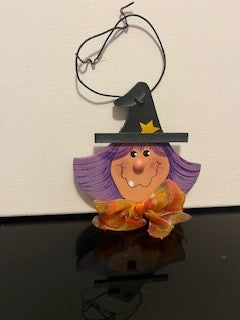 #2851 Witch Face Ornament RSV