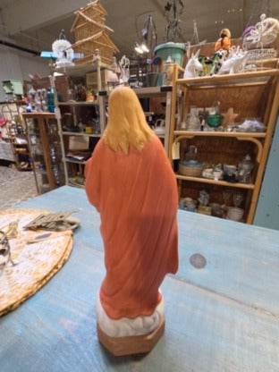 Jesus Sacrad Heard bisque porcelain