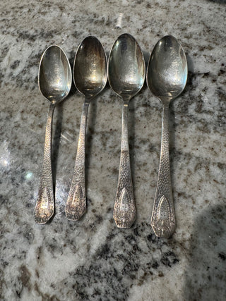 Wm Rogers ‘Heraldic’ Teaspoons 4 MTS|133162